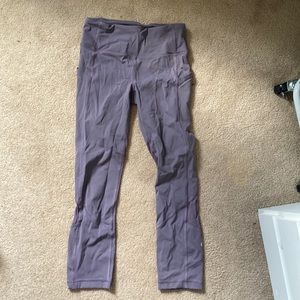 Lululmeon size 2 purple yoga pants